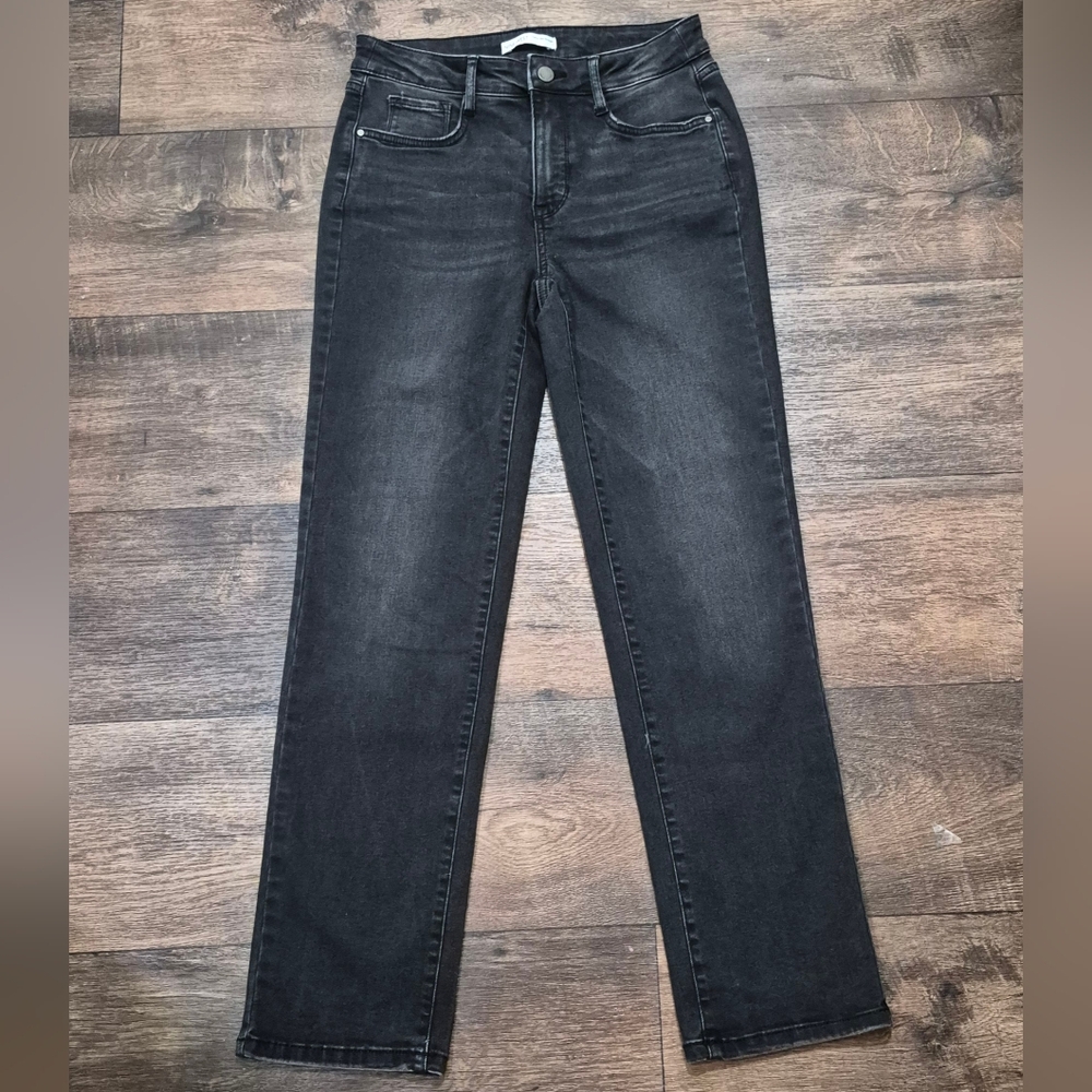 Nine West Women's Black Straight Leg Jeans